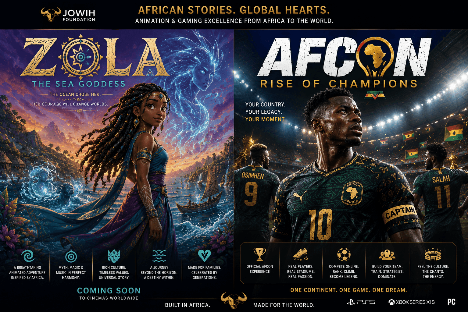 Concept artwork for proposed African gaming initiatives